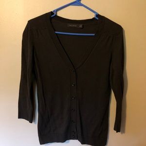 The Limited brown cardigan sweater